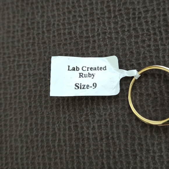 Shivam Lab🧪 Created Pink💕 Ruby Floral🌸 Cluster Ring💍 - NWT - Picture 8 of 16